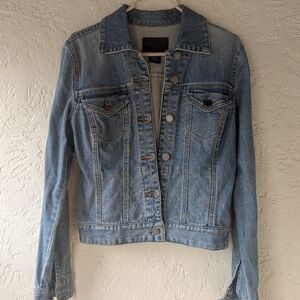 Calvin klein Faded Blue Denim Jacket - Small